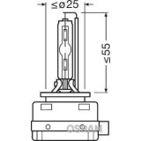 Bec xenon 85v d1s 4150 k xenarc original osram