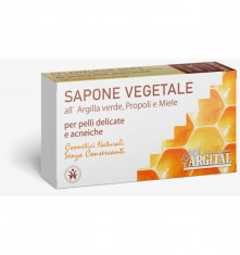 Sapun antiacnee cu argila verde, propolis si miere, 100g Argital foto