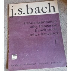 Franz&ouml;sische suiten, suity francuskie, french suites - J.S. Bach vol.I