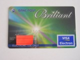 B12 25 - Card bancar foarte vechi - piesa de colectie