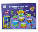 Set creativ pentru pictat, cescute ceai 18 piese, 7Toys, Brand