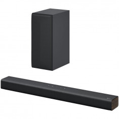 Soundbar LG S40Q, 2.1, 300W, Bluetooth, Subwoofer Wireless, Negru