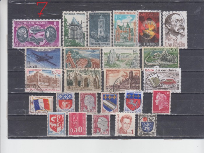 A7 T2 7 - Timbre foarte vechi - Franta