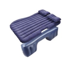 Set Saltea FOXMAG24 Gonflabila pentru masina, 86 x 40 x 135 cm, 2 Perne, Catifelata, Negru