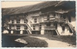 Romania - Interior fortificatie Biserica Prejmer CP foto cliseu original anii 40, Necirculata, Fotografie, Brasov