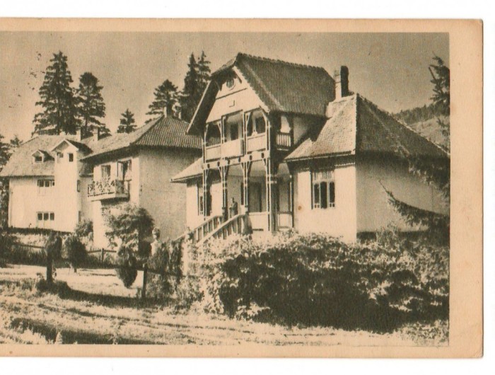 CPI B13826 CARTE POSTALA - TUSNAD. CASE DE ODIHNA, RPR