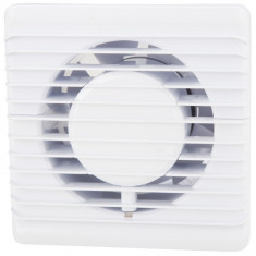 Ventilator baie Evosanitary 100, cu timer, 8W, 135x135mm, diametru evacuare 100mm, debit aer 93mc/h foto