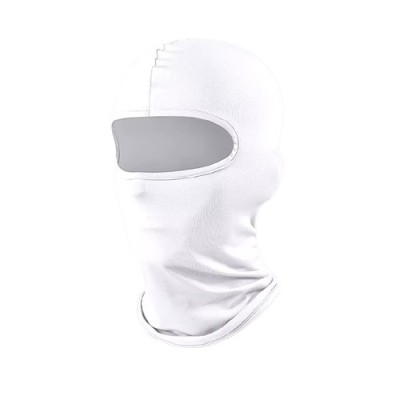 Cagula Moto FIXATO, Unisex, Protectie UV, Material elastic, respirabil, Marime universala, Alba foto