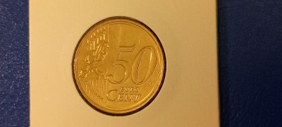 Moneda Rara Luxemburg 50 Euro Cent 2022 Duke Henri foto