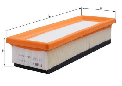 MAHLE LX 1827 Filtru aer foto
