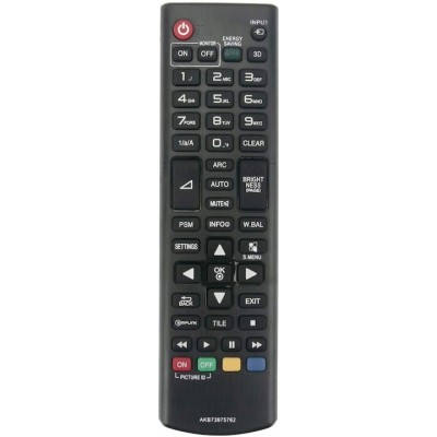 Telecomanda pentru LG AKB73975762, x-remote, Negru foto