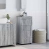 VidaXL Dulap de Baie TULUM sonoma gri 37 x 31.5 x 82 cm Lemn compozit 880347