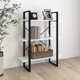 VidaXL Bibliotecă, alb, 80x30x105 cm, PAL 806527