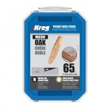 Cumpara ieftin Set mufe pentru gauri in lemn P-MICRO-OAK, 65 bucati