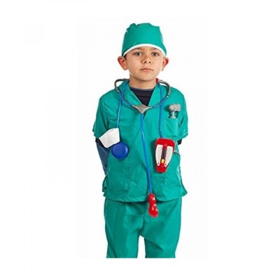 Costum medic chirurg KidMania&amp;reg; cu accesorii pentru copii 110 - 120 cm 5-7 ani foto