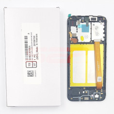 LCD+Touchscreen cu Rama Samsung Galaxy A20e / A202F BLACK original