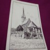 CARTE POSTALA 1928 BISERICA REFORMATA DEJ NECIRCULATA