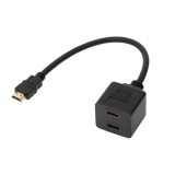 ADAPTOR HDMI TATA - 2 HDMI MAMA 30CM EuroGoods Quality, Oem