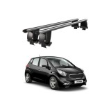 Bare transversale plafon Kia Venga 2014+ din aluminiu, argintii sau negre