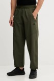 adidas Performance pantaloni de antrenament Power culoarea verde, uni, JV9659