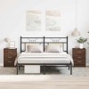 VidaXL Noptiere, 2 buc., stejar maro, 38x35x56 cm, lemn prelucrat 815326