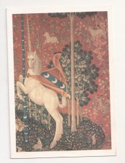 FS1 - Carte Postala - FRANTA - The Lady with the Unicorn, necirculata