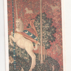 FS1 - Carte Postala - FRANTA - The Lady with the Unicorn, necirculata