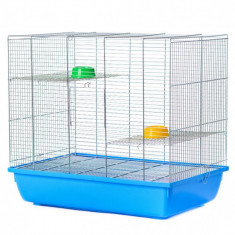 Cușcă pentru rozătoare Degu 60 Zinc - 58 x 38 x 52 cm