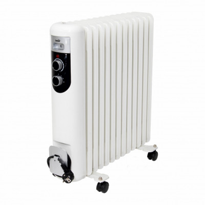 Radiator cu ulei, 13 elementi, 230v, 2500w, protectie supraincalzire, home foto