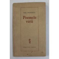 POEMELE VERII , versuri de EMIL GIURGIUCA , 1964, PREZINTA PETE SI URME DE UZURA
