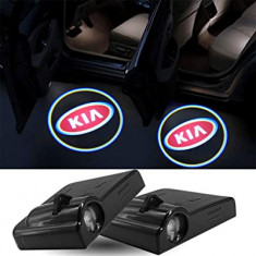 Set 2 Proiectoare LED Logo lumini usi auto holograma KIA,UNIVERSALE