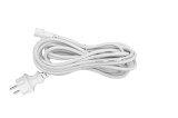 Cablu de conectare la retea 5m alb pentru instalatii luminoase Home KSHW5
