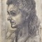 Ilie Arjoca (1896-1967) - Profil de femeie