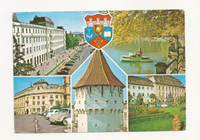 CA18 -Carte Postala- Sibiu, Hotel Bulevard, circulata 1978 foto