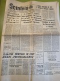 Scanteia 4 aprilie 1968-fotbal politehnica iasi,gheorghe maurer in finlanda