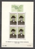 Senegal.1968 1 an moarte K.Adenauer:cancelar-Bl. MS.92