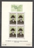 Senegal.1968 1 an moarte K.Adenauer:cancelar-Bl. MS.92, Nestampilat