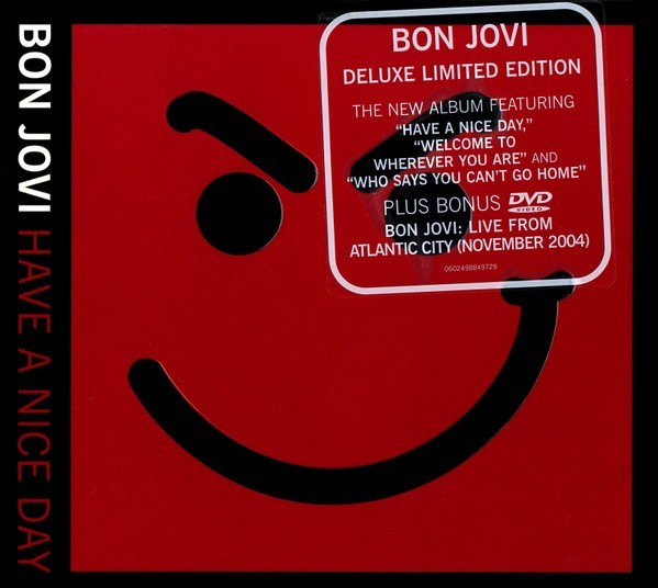 CD+DVD Bon Jovi - Have a Nice Day 2005 Deluxe Limited Edition