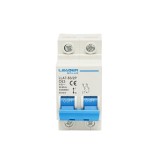 Siguranta automata bipolara 2P 63A 415V AC Leader pentru sina DIN