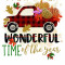 Sticker decorativ, Its the most wonderful time of the year, Multicolor, 84 cm, 7068ST-1