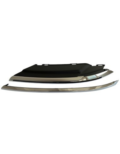 Set ornamente cromate far stanga pentru Volkswagen Tiguan cu far Full LED (2017 - 2020)