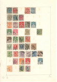 DANEMARCA.Lot peste 260 buc. timbre stampilate DL.28