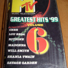 caseta audio - mtv greatest hits '99 - vol 6