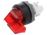 Comutator rotativ ABB 22mm 2 poziții roșu IP66 MLB-1 cod 1SFA611203R1101