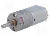 Motor DC, 12V DC, 1.6A, 110rot./min, POLOLU, 125:1 METAL GEARMOTOR 20DX44L MM 12V CBE