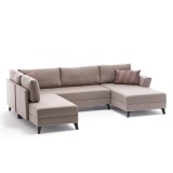 Cumpara ieftin Coltar extensibil Versatile PWF-0536 material textil crem 300x202x78cm