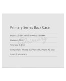 Husa Usams Primary Series iPhone XS Transparenta, Apple