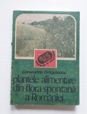 Constantin Dragulescu - Plantele alimentare din flora spontana a Romaniei