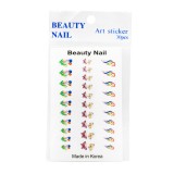 Tatuaj decor unghii, Beauty Nail, pe baza de apa, 30 desene