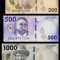 KYRGYZSTAN █ SET █ 200 + 500 + 1000 Som █ 2023 █ UNC
